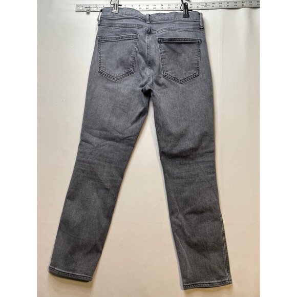 Gap jeans womens 4 27 x 26 vintage slim mid rise 27 gray black - Picture 4 of 10